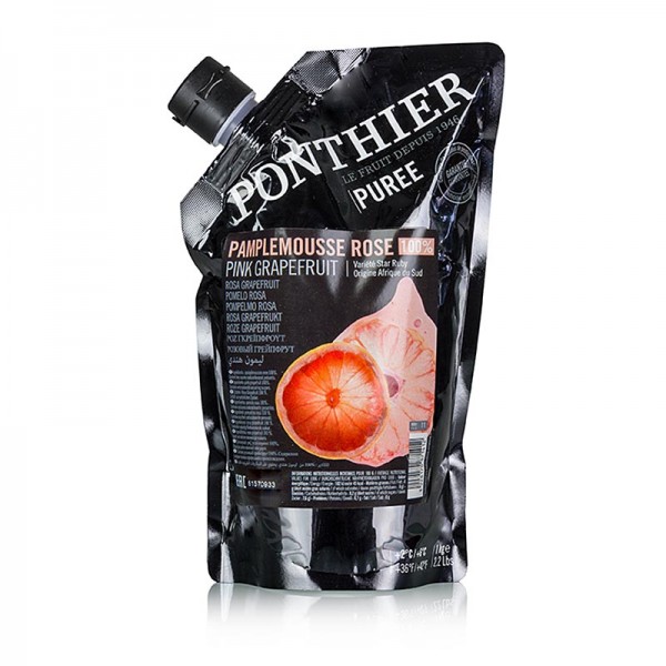 Ponthier - Püree - Rosa Grapefruit 100% Frucht ungezuckert