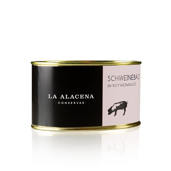 La Alacena - Carrillada de Cerdo - Schweinebäckchen in Rotweinsauce La Alacena