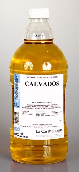 La Carthaginoise - Calvados 50% vol. Gel für Patisserie & Eisherstellung
