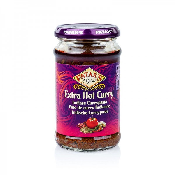 Patak's Original - Curry Paste Extra Hot rot scharf Patak´s