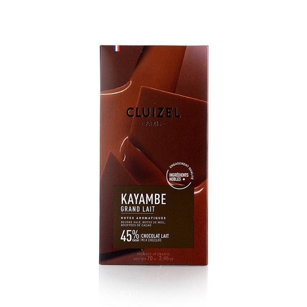 Michel Cluizel - Plantagenschokoladentafel Kayambe 45% Milch Michel Cluizel (12245)