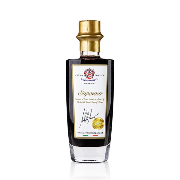 Malpighi - Balsamico Condiment Saporoso Riserva 8 Jahre Eichen- & Akazienholz Malpighi