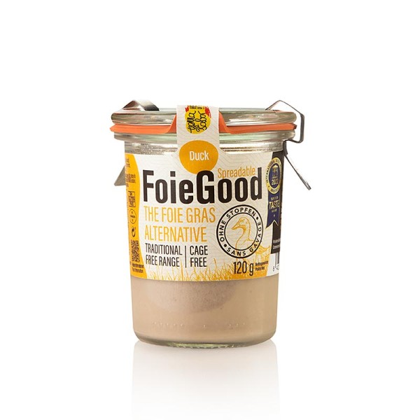 FoieGood - Entenleber (ohne Stopfen) Aufstrich FoieGood