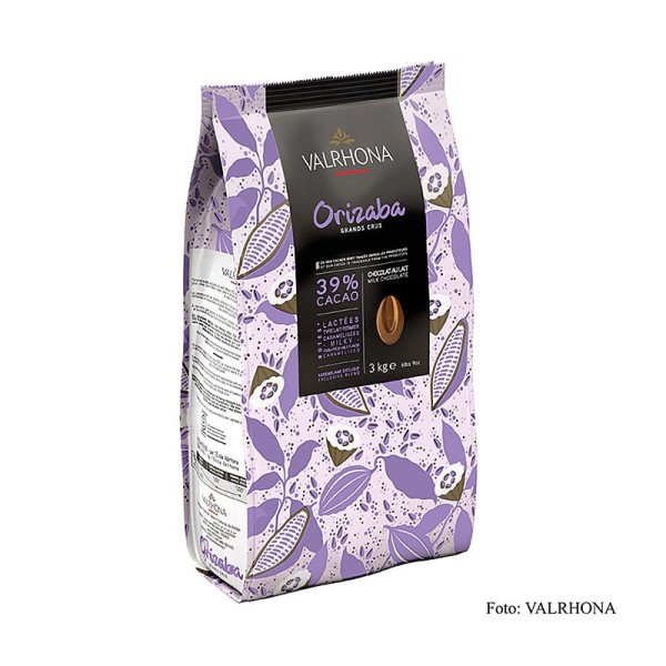 Valrhona - Orizaba Lactée Grand Cru Vollmich Couverture Callets 39% Kakao