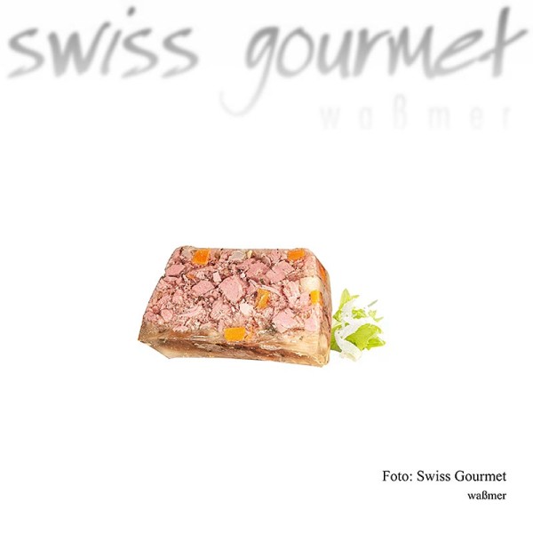 Swiss Gourmet - Tafelspitzsülzchen mit Gemüse & Meerrettich TK