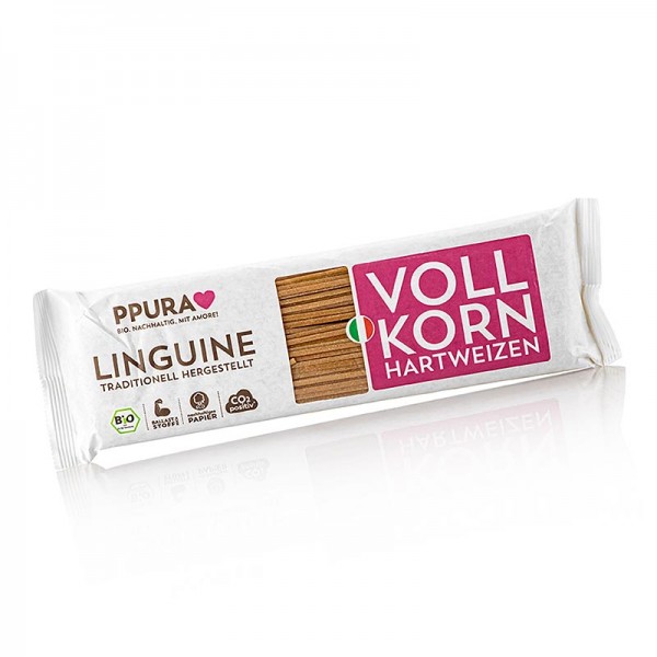 Ppura - Ppura Liguine Nudeln aus italienischem Vollkorn-Hartweizen BIO