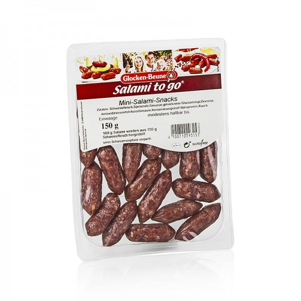 Glocken-Beune - Mini Salamis kleine mild geräucherte Würstchen ca. 20-24 Stück