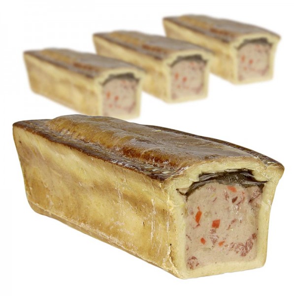 Swiss Gourmet - Pâté vom Kalb & Schwein mit Kalbfleischeinlage und Gemüse Brunoise TK