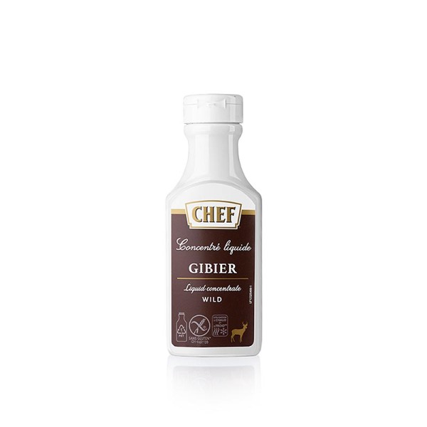Chef Fond Premium - CHEF Premium Konzentrat - Wildfond flüssig für ca.6 Liter
