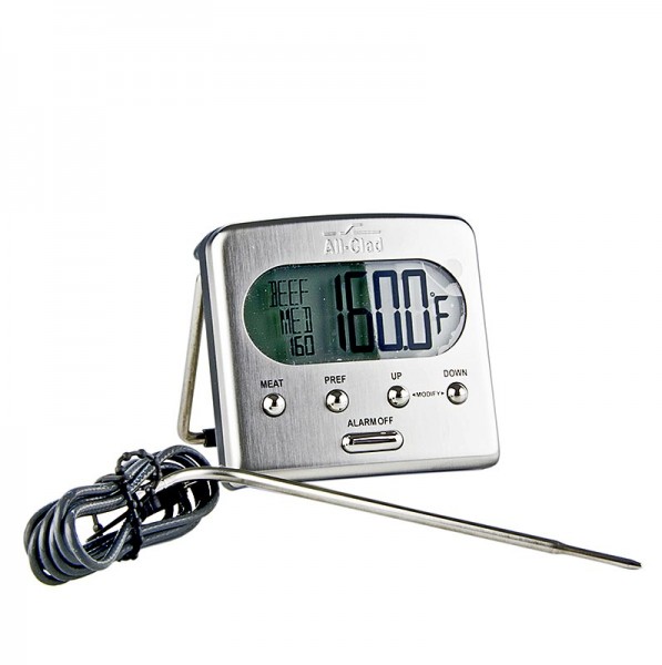 All-Clad - All-Clad Bratenthermometer digital mit Messsonde bis + 260°C