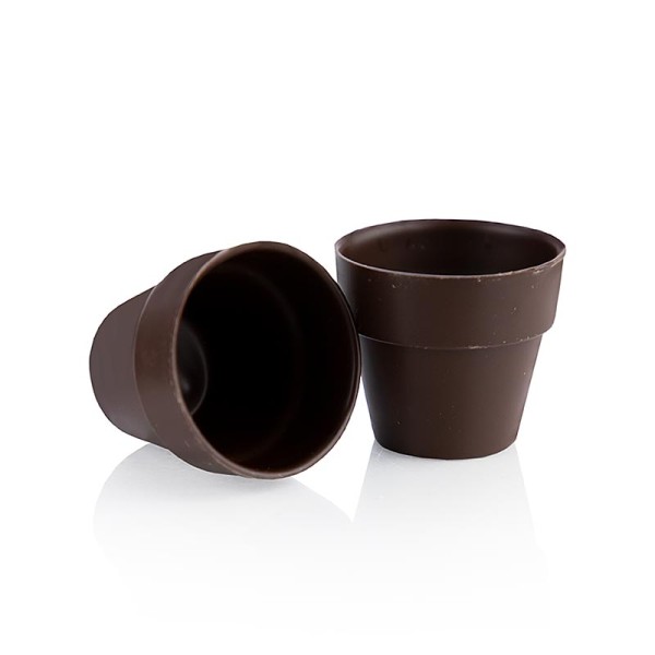 Dobla - Schokoform Flower Pot Large dunkel 62x55mmm dobla (18143)