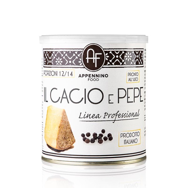 Appennino - Cacio e pepe - Käse-Pfeffer Sauce Appennino