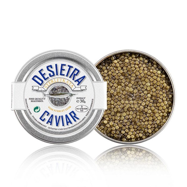 Desietra Sterletkaya - Desietra Sterletkaya Kaviar vom Sterlet Stör Aquakultur Deutschland