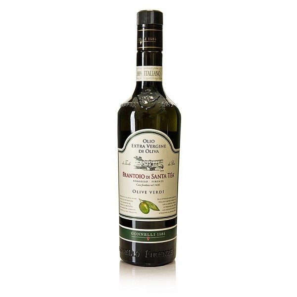 Santa Tea - Natives Olivenöl Extra Santa Tea Gonnelli Fruttato Intenso grüne Oliven