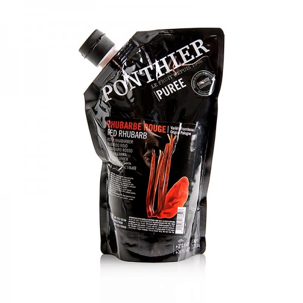 Ponthier - Püree - Roter Rhabarber mit Zucker