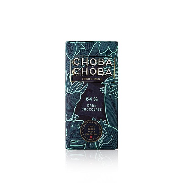 Choba Choba - Dark Chocolate 64% Bitter Schokoladen Tafel Choba Choba BIO