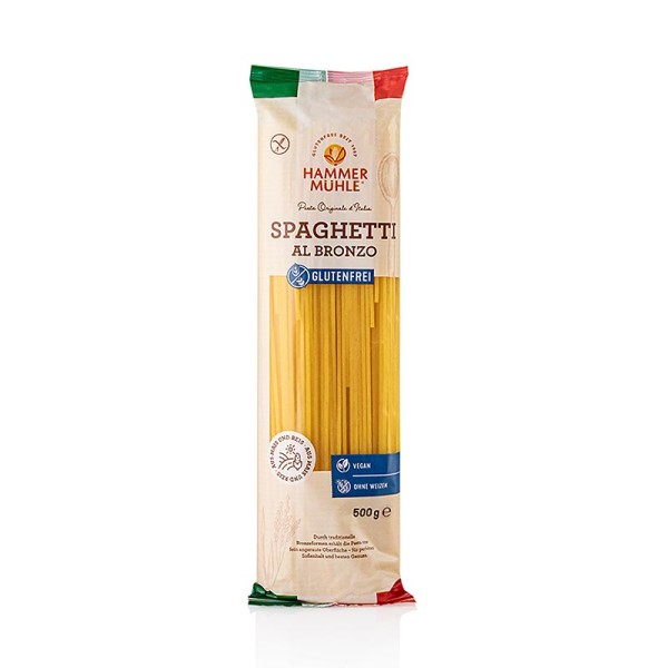 Hammermühle - Spaghetti al bronzo aus Mais & Reis glutenfrei Hammermühle