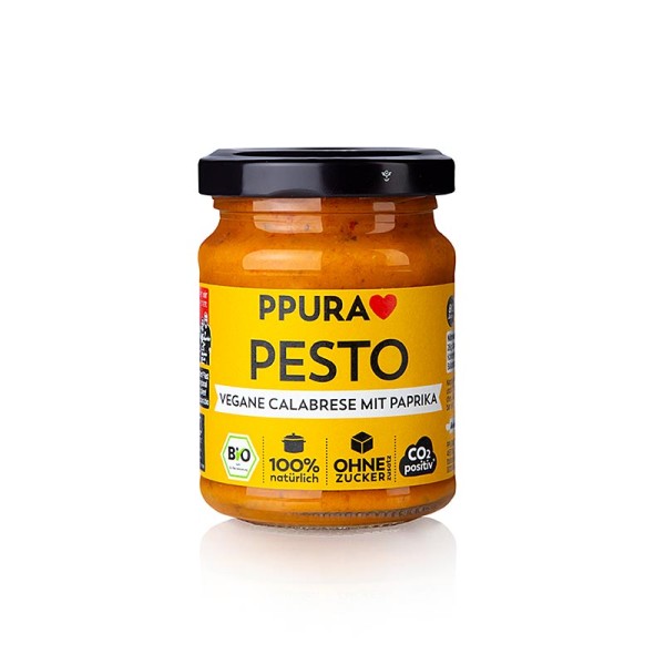 Ppura - Ppura Pesto vegane Calabrese mit Paprika vegan BIO