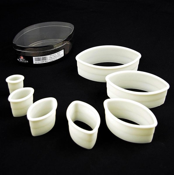 de Buyer - deBUYER Ausstecher Schiffsform Kunststoff ø 2/3.5/5/6.5/8/9.5/11cm