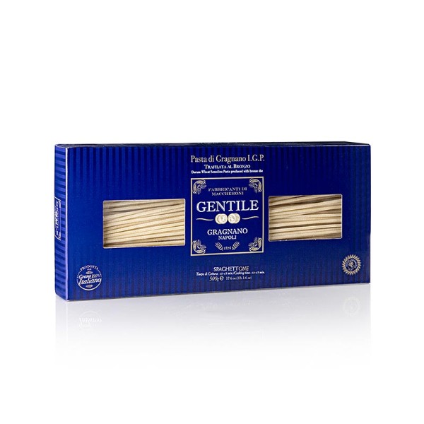 Pastificio Gentile Gragnano - Pastificio Gentile Gragnano IGP - Spaghettone bronzegezogen