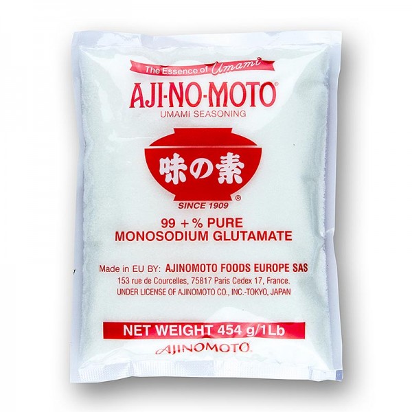 Aji no moto - Monosodiumglutamat / Natriumglutamat E621 - Aji no Moto