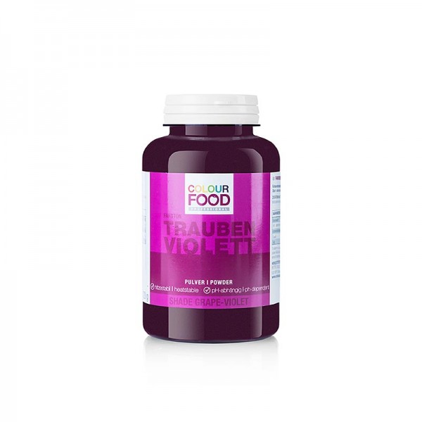 Colour Food - ColourFood Lebensmittelfarbe - Trauben Violett Pulver fettlöslich vegan
