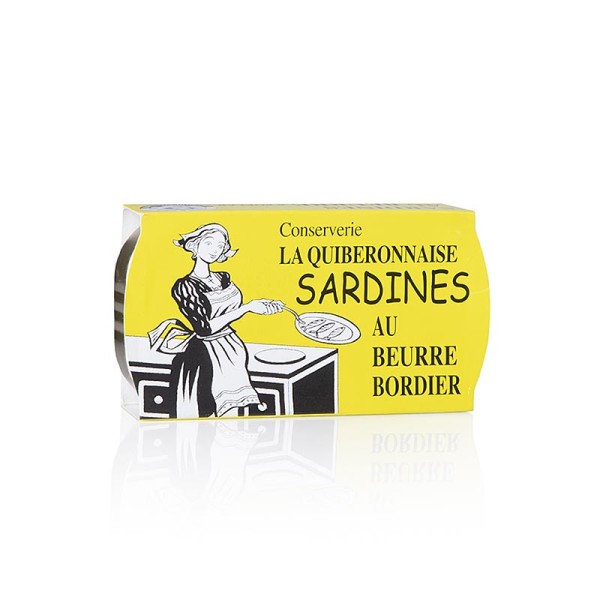 La Quiberonnaise - Sardinen in bretonischer Bordier Butter La Quiberonnaise