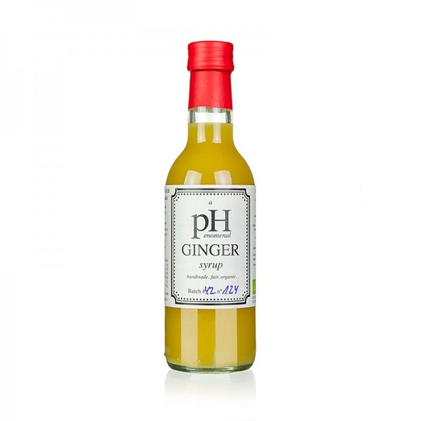 pHenomenal - pHenomenal Ginger Syrup (Ingwer Sirup) vegan BIO