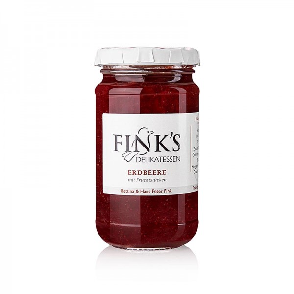 Fink's Echte Delikatessen - Erdbeer Leichtkonfitüre Fink´s Delikatessen