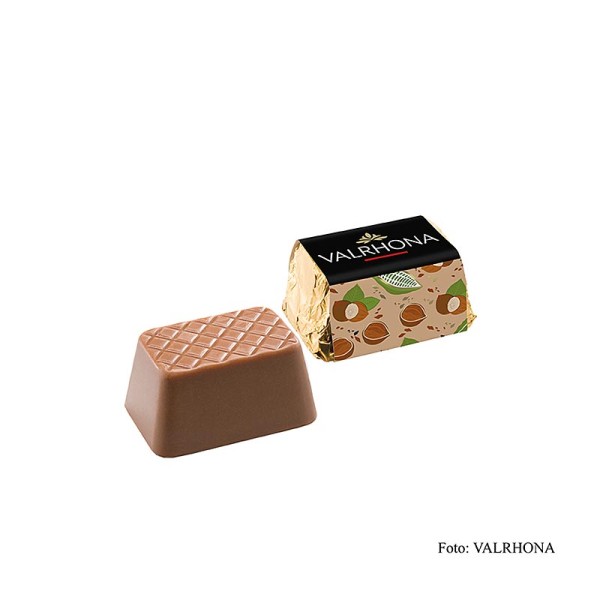 Valrhona - Valrhona Lingot Praliné - Gianduja Mini Goldbarren Knuspernougat