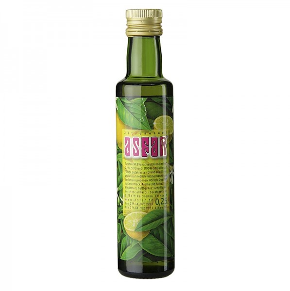 Asfar - Natives Olivenöl Extra Asfar mit Zitronenöl Spanien