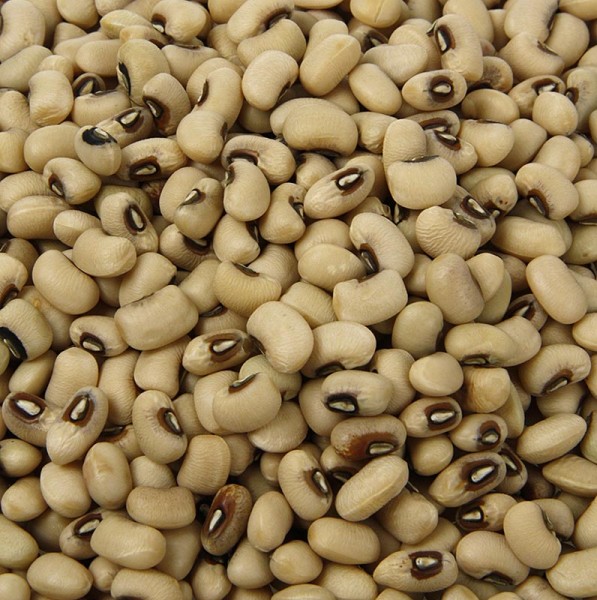 Deli-Vinos Legumes - Bohnen Black-Eye Beans - weiß mit schwarzen Augen getrocknet