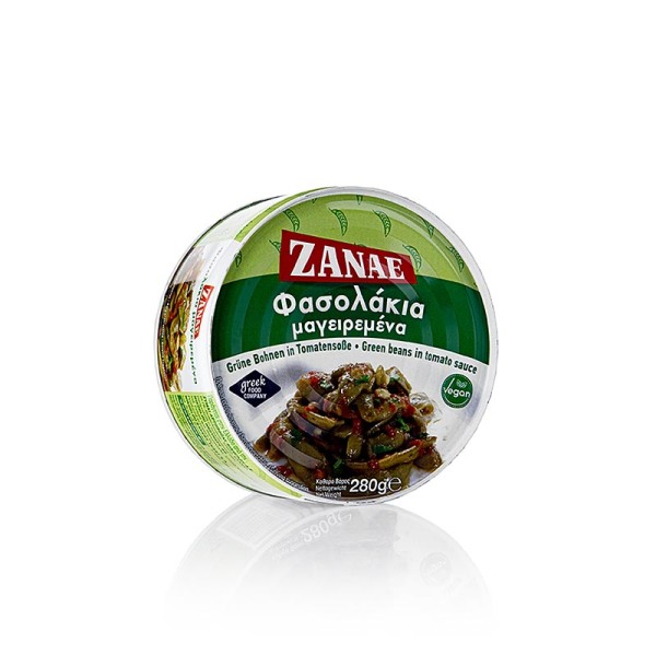 Zanae - Bohnen grün - Fasolakia in Tomatensauce Zanae