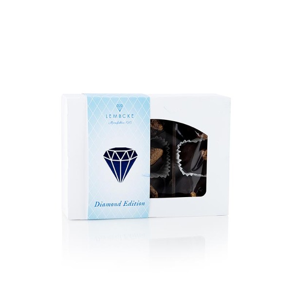 Lembcke Gebäck - Teegebäck Schoko Nougat Diamant mit Zartbitter Schokolade Lembcke