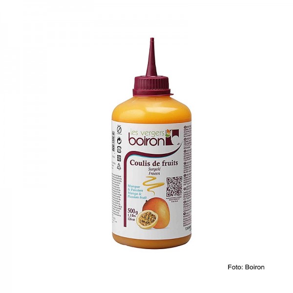 Boiron - Coulis / Sauce - Exotische Früchte 13% Zucker Squeeze Flasche TK