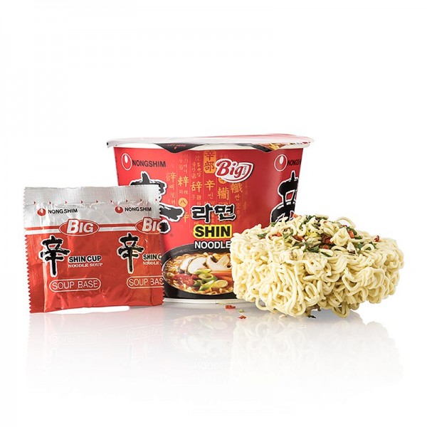 Nongshim - Instant Cup Nudeln Ramyun Shini Big Bowl sehr scharf Nong Shim