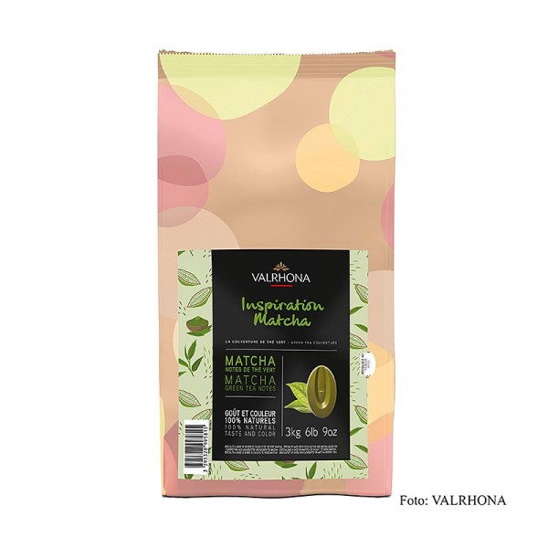 Valrhona - Valrhona Inspiration Matcha Grüner-Tee-Spezialität mit Kakaobutter