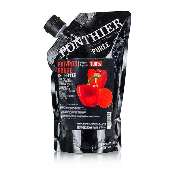 Ponthier Pürees - Püree - Rote Paprika 100% Gemüse ungezuckert