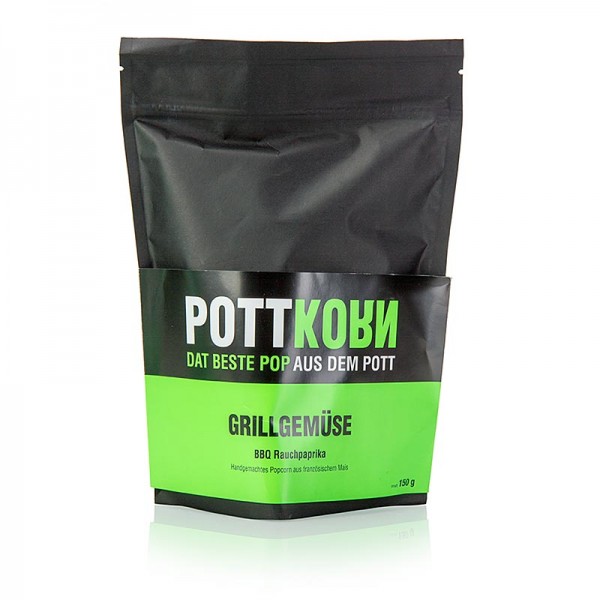 Pottkorn - Pottkorn - Grillgemüse Popcorn mit BBQ Rauchpaprika