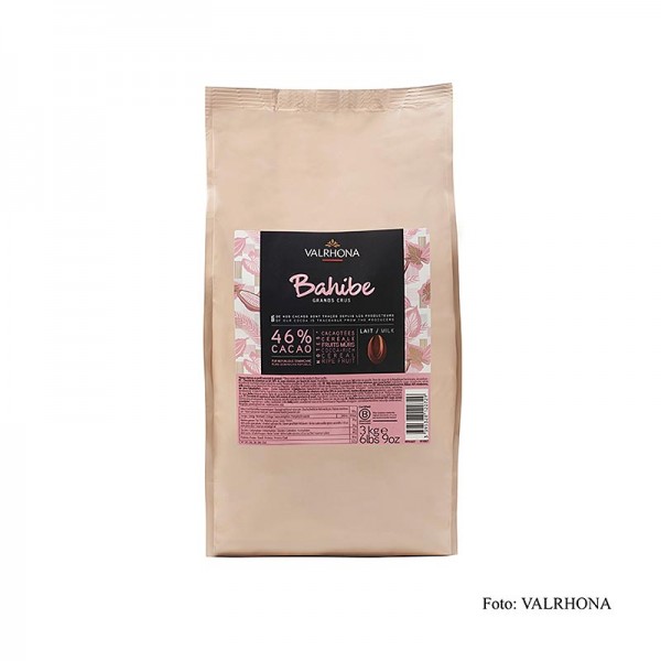 Valrhona - Bahibe Vollmilch Couverture Callets 46% Kakao Dominikanische Republik