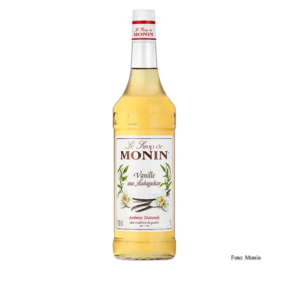 Monin - Monin Vanille Sirup 1:8 1l Glasflasche