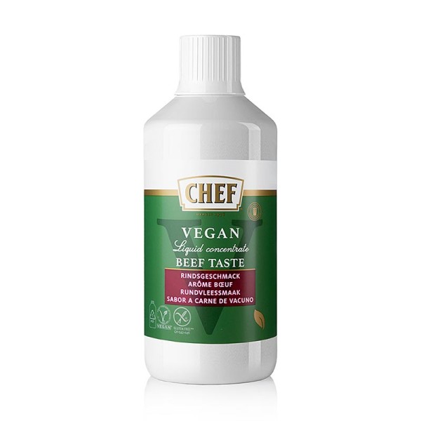 Chef Fond Premium - CHEF Konzentrat-Rindgeschmack flüssig vegan glutenfrei (für ca. 34 Liter)