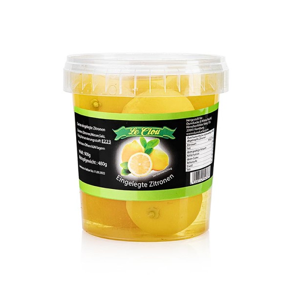 Le Clou - Eingelegte ganze Zitronen gesalzen