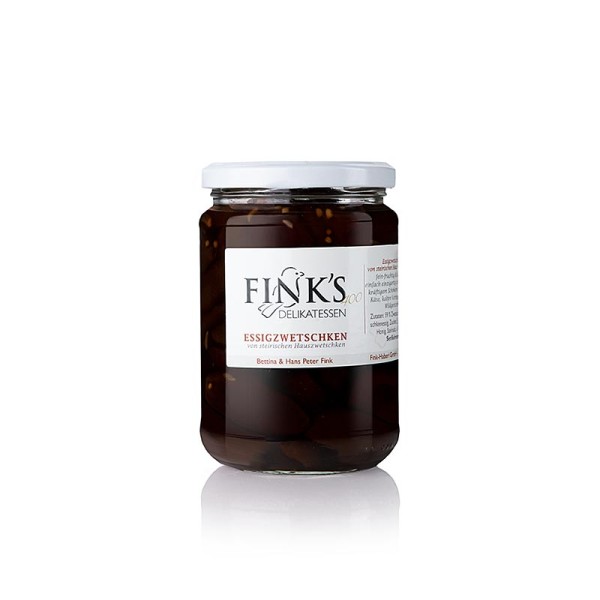 Fink's Echte Delikatessen - Essigzwetschken mit steirischen Hauszwetschken