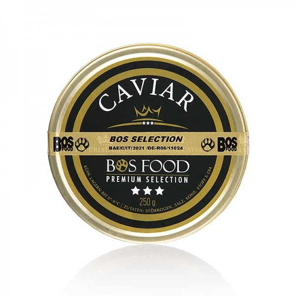 Deli-Vinos Sea Food - Selection Kaviar vom sibirischen Stör (Acipenser baerii) Aquakultur China
