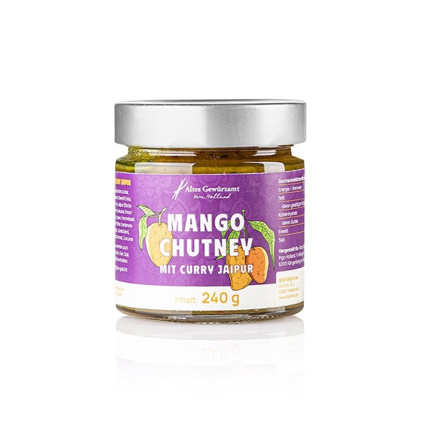 Altes Gewürzamt - Mango Chutney mit Curry Jaipur Altes Gewürzamt