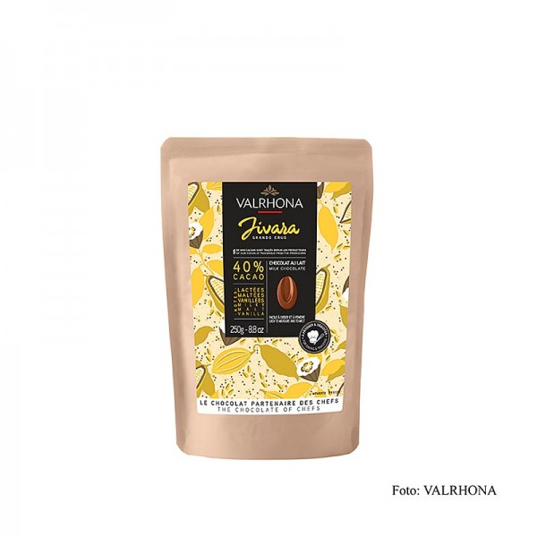 Valrhona - Valrhona Jivara Milchschokolade 40% Callets