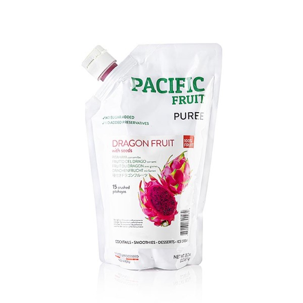 Pacific Fruit - Pacific Fruit Dragon Fruit Püree (Drachenfrucht) 100 % Peru
