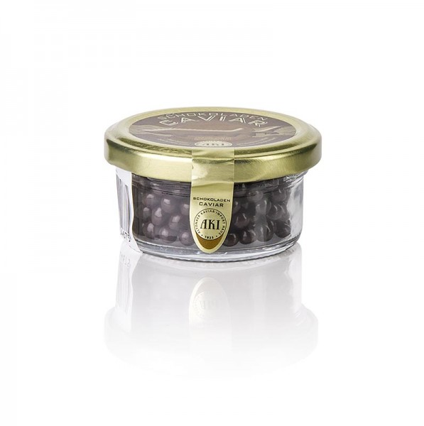 Deli-Vinos Snack Selection - Schokoladen Caviar - Bitterschokoperlen mit Getreidecrackerfüllung