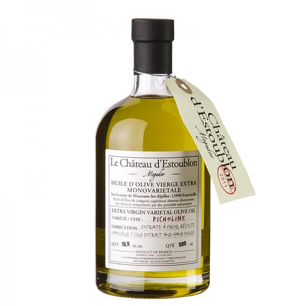 Chateau d´Estoublon - Natives Olivenöl Extra aus Picholine Oliven Chateau d´Estoublon